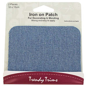 Denim Iron On Patch