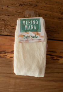 Merino Wool Baby Socks 0-1 years.