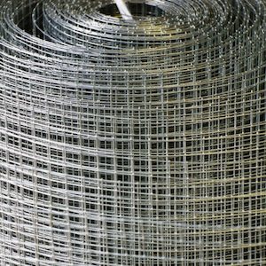 W0025 Welded Wire mesh Per Metre: 9.16mm Openings