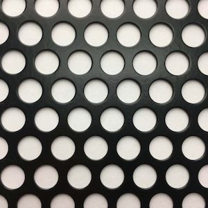 R12749 Perforated Metal Sheet: 12.7mm Round, 49% Open Area