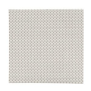 Fabricated metal product manufacturing: M01226 Fine Woven Wire Mesh Per Metre: 1.66 Openings