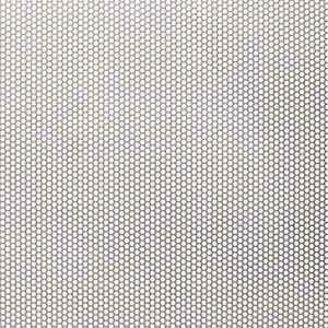 R02141S4091220 Perforated Metal Per Metre: 2.1mm Round, 41% Open Area