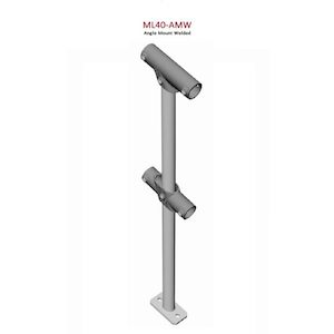 Angle Mount Welded Stanchion Monowills Link Modular Railing