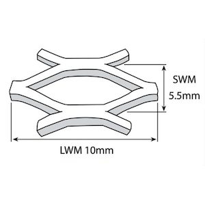 206 Small Mesh Expanded Metal Sheet