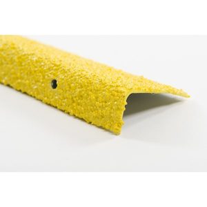 Fabricated metal product manufacturing: Nosing Abrasive Galvanised Yellow