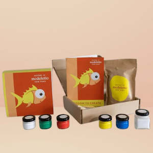 Junior air dry clay kit