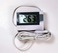 Small Digital Cabled Room Thermometer