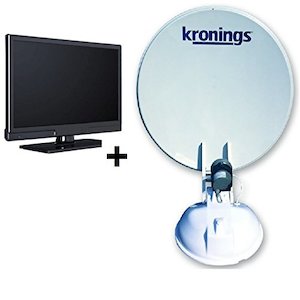 Campervan: Kronings Ultra Fully Automatic Satellite Dish