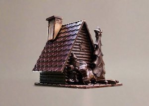 Chocolate: Dark Chocolate Christmas House