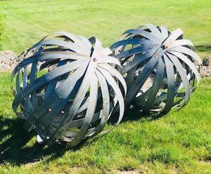 Metal Garden Sphere