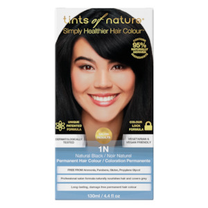 1N Natural Black Permanent Hair Dye - Michelle's Organic Hair Studio