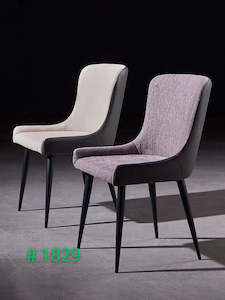 Elegant Italian Design Microfiber leather Dining Chair #1829, 2 color in stock now