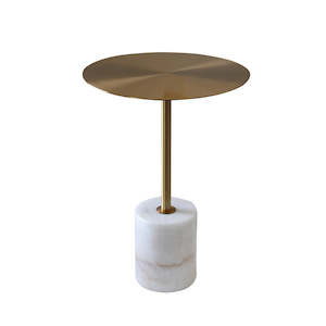 Furniture: Marble Base Side Table #373 *available now*