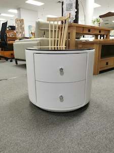 Furniture: Nice design Round bedside table F16