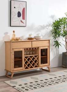 Furniture: Audrey Dining Cabinet - Solid Ash Wood