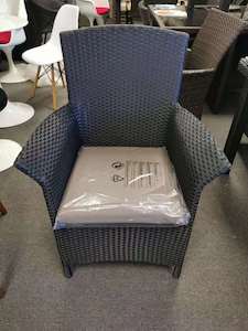 Heldi  PE Rattan Dining chair, 2 colour in stock