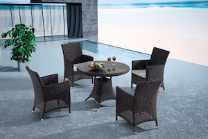 Jona 5pcs PE Rattan outdoor dining by order