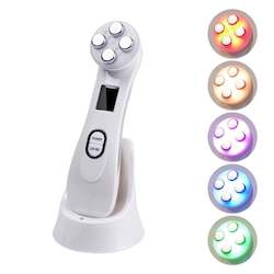 LED Light Therapy & RF Radio Frequency Face Wand (5 Colours)