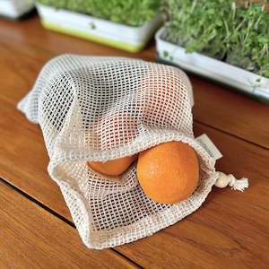 Organic Cotton Mesh Produce Bag