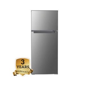 Household appliance: Imprasio 125L Top Mount Fridge Freezer Stainless Steel | 3 Years Warranty | IMTMF125SS