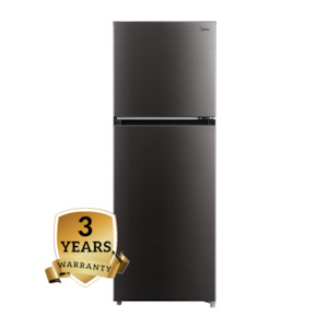 MIDEA MEET 236L Top Mount Fridge Freezer Jazz Black | 3 Years Warranty | MDRT346MTF28AP