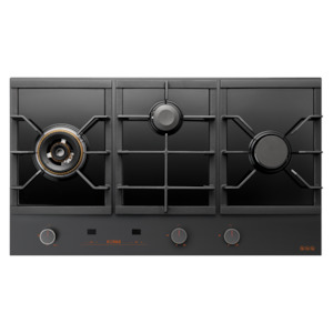 Fotile Luna Series 900MM 23MJ/h High Heat Gas Hob With Intelligent Timer GLG90305-Y