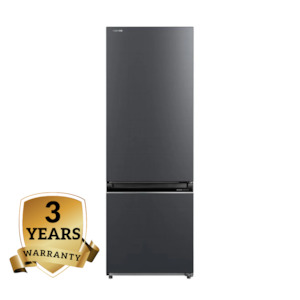 Toshiba 325L Bottom Mount Fridge Freezer Morandi Grey | 3 Years Warranty | GR-RB…