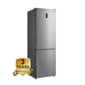 Midea 321L Fridge Freezer Stainless Steel | 3 Years Warranty | MDRB424FGF02AP