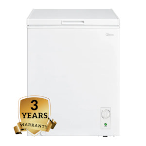 Household appliance: Midea142L Chest Freezer  | 3 Years Warranty | MDRC207FZF01AP