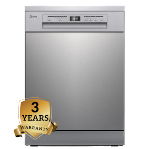 Midea 15 Place Setting 3-Layers Dishwasher Stainless Steel | 3 Years Warranty | JHDW152FS