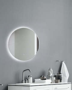 Frameless LED Round Mirror | 800MM | Demister | 3 Colour Choices