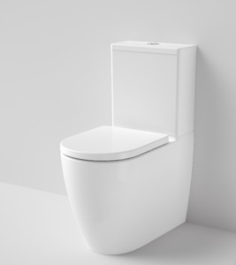 Urbane II Cleanflush® Wall Faced Close Coupled Toilet Suite (with GermGard®)