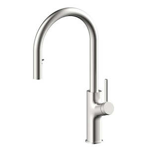 Brushed Nickel Pull-out Kitchen Mixer - KR-KMP001ND