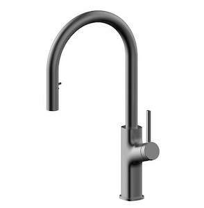 Gun Metal Pull-out Kitchen Mixer - KR-KMP001-GM