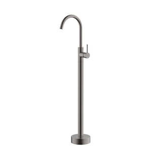 Free Standing Bath Mixer Gunmetal