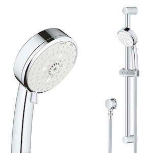 GROHE TEMPESTA COSMO 100 4F SLIDE SHOWER CHROME 600MM