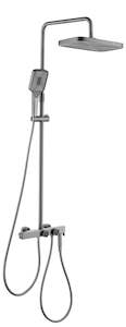 Gunmetal Thermostatic System Shower Set