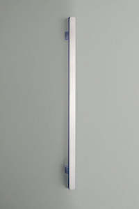 AUGETY Brushed Nickel Heated Rail Single Bar 1000*120mm