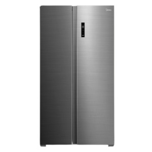 Midea 548L Side By Side Fridge Freezer Stainless Steel