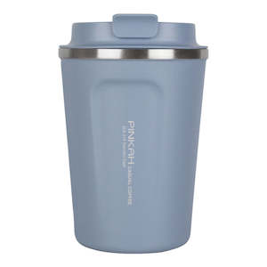 Household appliance: Pinkah Double walled 316l Vacuum Coffee mug 380 ml - Powder Blue