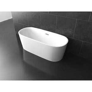 Acrylic Freestanding Bath - 1700mm | Gloss White