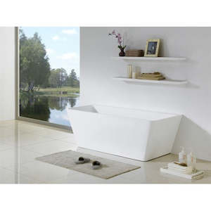 Acrylic Freestanding Bath - 1500mm | Gloss White