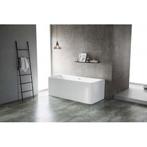 Acrylic Freestanding Bath - 1700mm | Gloss White