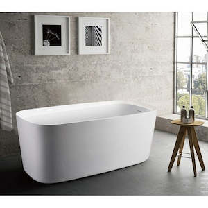 Acrylic Freestanding Bath - 1700mm | Gloss White