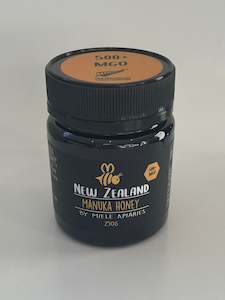 Honey manufacturing - blended: New Zealand 500+ MGO Manuka Honey