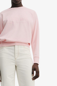 Country Road - Verified Australian Cotton Heritage Sweat - Pink Meringue