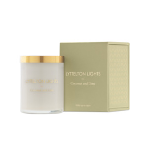 Lyttelton Lights - Small Candle - Coconut & Lime