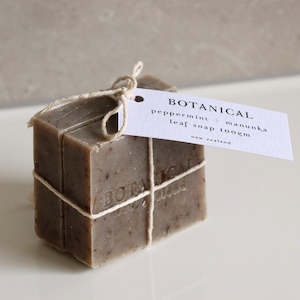 Clothing: Botanical - Peppermint + Manuka Leaf Soap - Twin Set