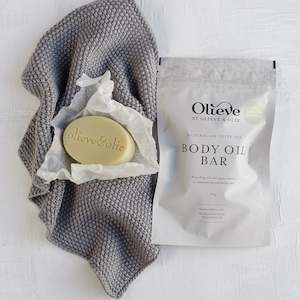 Clothing: Olieve & Olie - Body Oil Bar - Lime, Clary Sage & Lavender