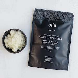 Olieve & Olie - Salt & Sugar Scrub Pouch